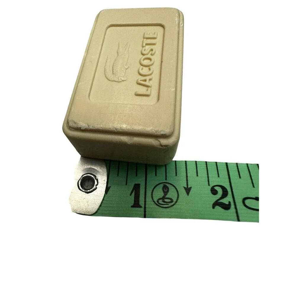 Lacoste Soap Savon VINTAGE - 2 Travel size Soaps 40g/1.4oz And a Case HTF